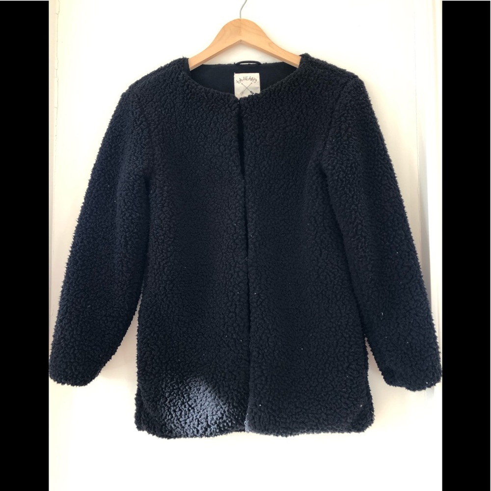 PAC SUN La Hearts Teddy Bear Jacket NWOT